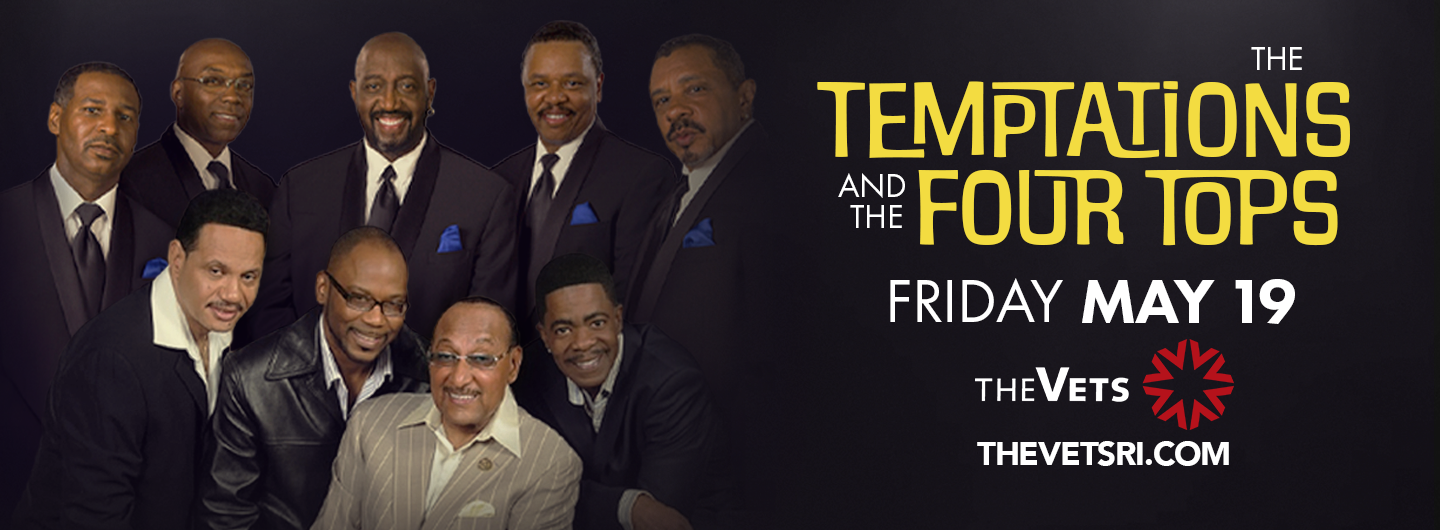 AT THE VETS: The Temptations and The Four Tops