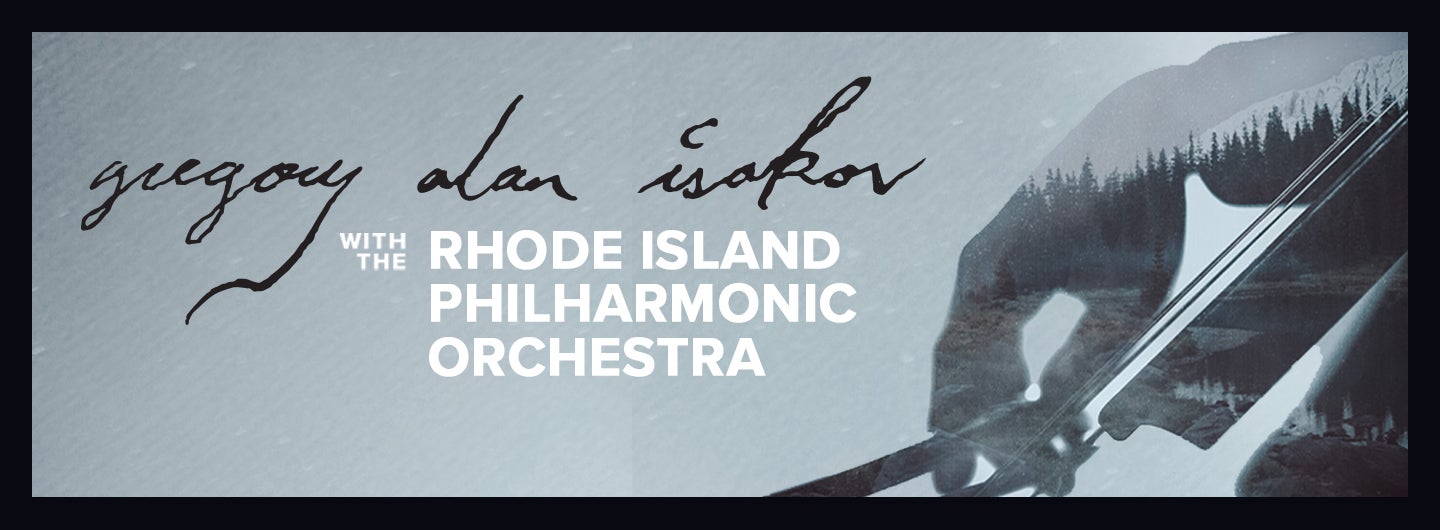 Gregory Alan Isakov with the Rhode Island Philharmonic