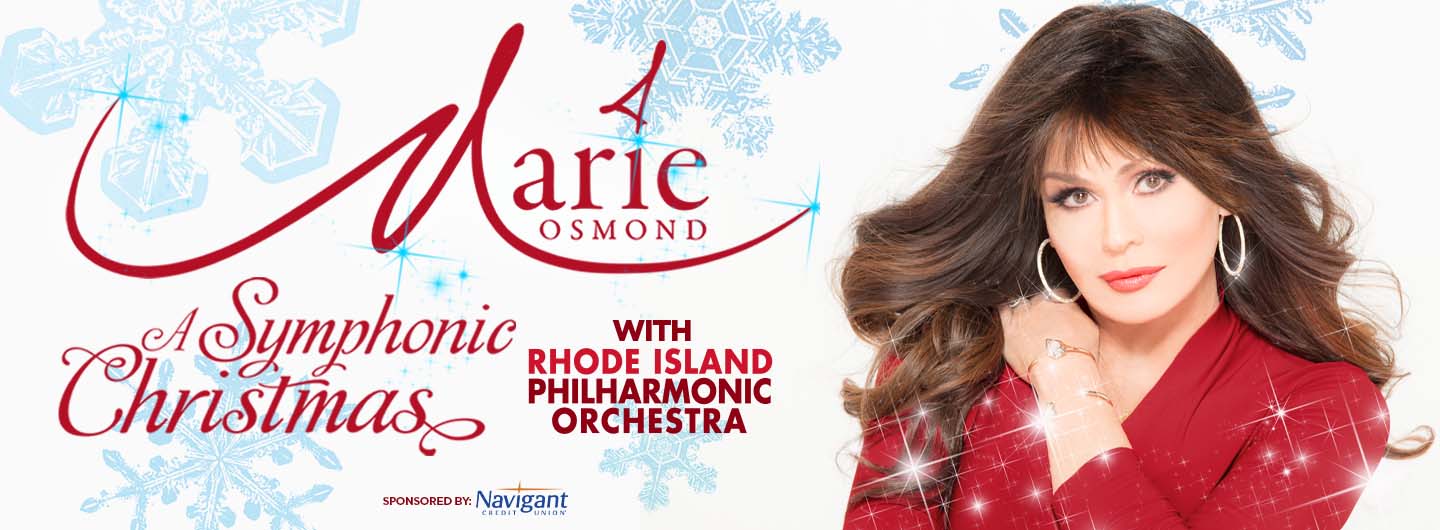 Marie Osmond: A Symphonic Christmas with the RI Philharmonic Orchestra 