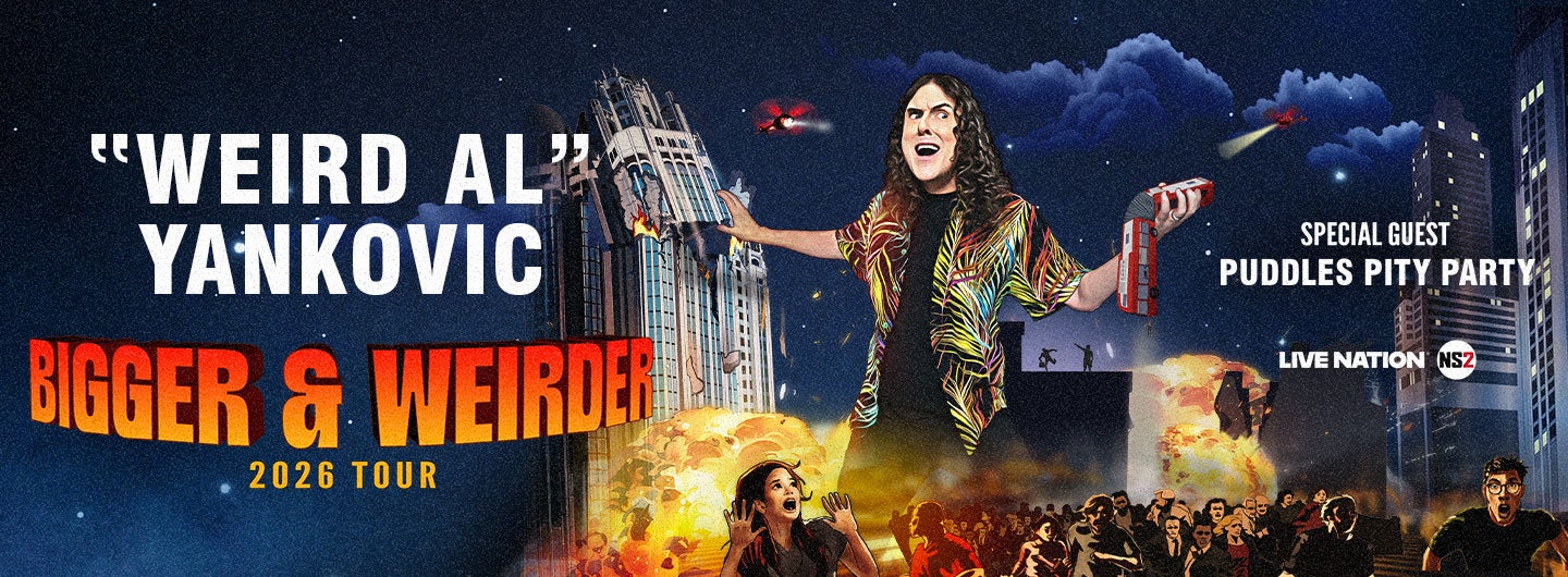 "Weird Al" Yankovic: Bigger & Weirder 2026 Tour