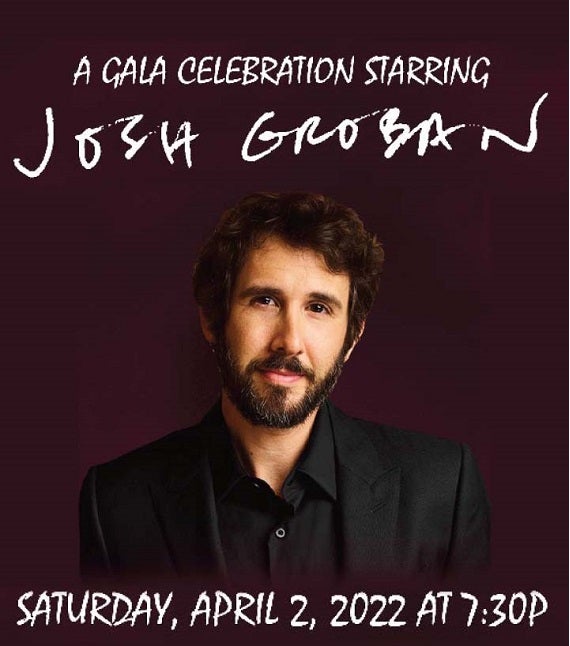 More Info for Tickets Go On Sale September 20 for A GALA CELEBRATION STARRING JOSH GROBAN 