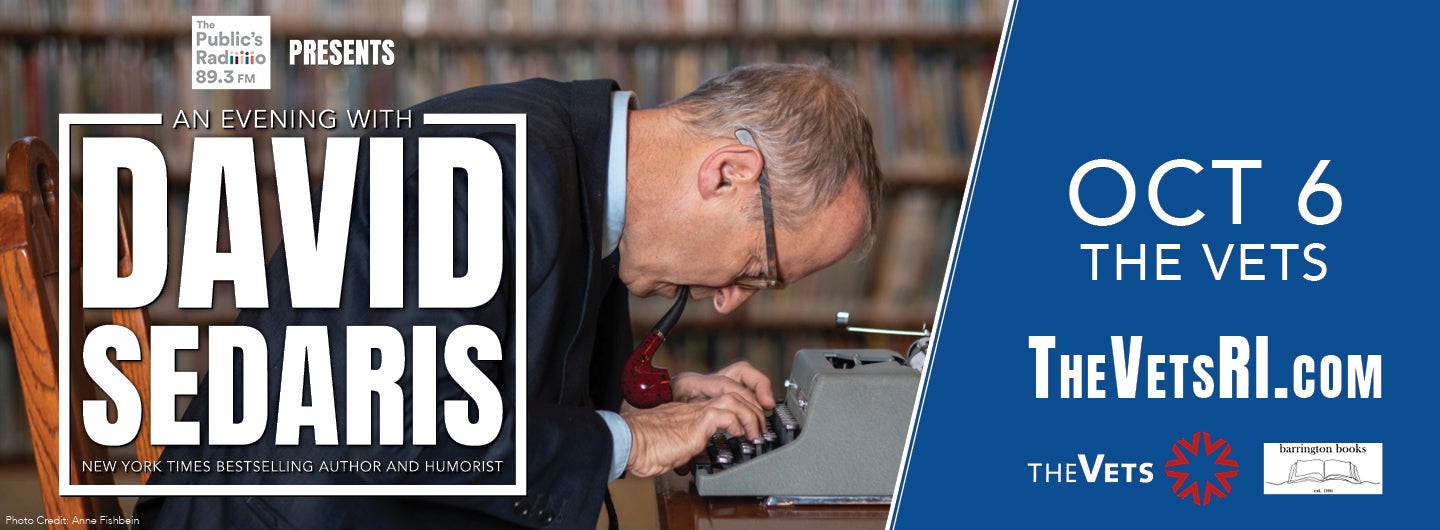 AT THE VETS: An Evening with David Sedaris