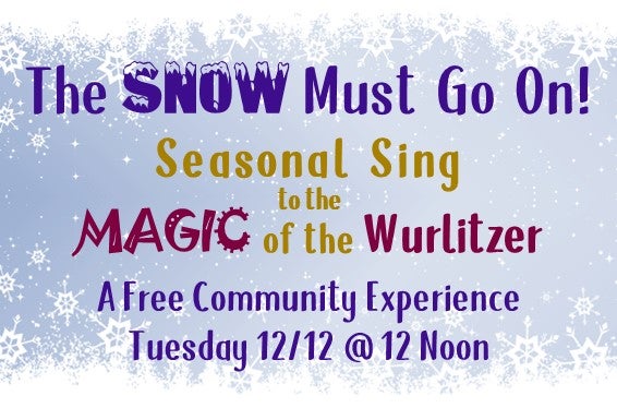 More Info for The Snow Must Go On