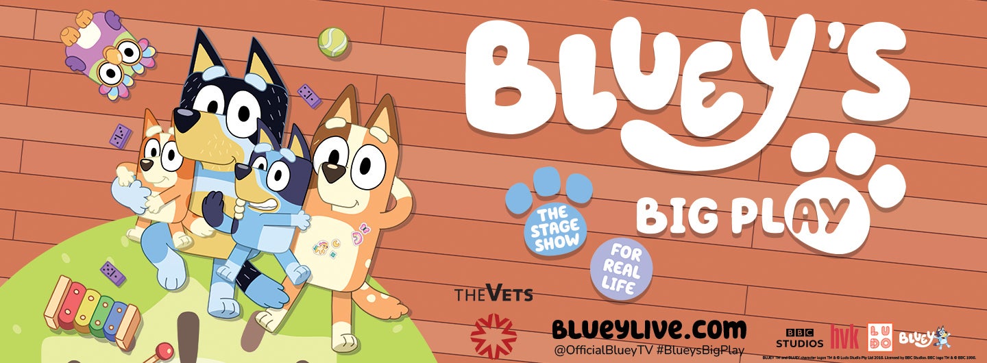 AT THE VETS: Bluey's Big Play