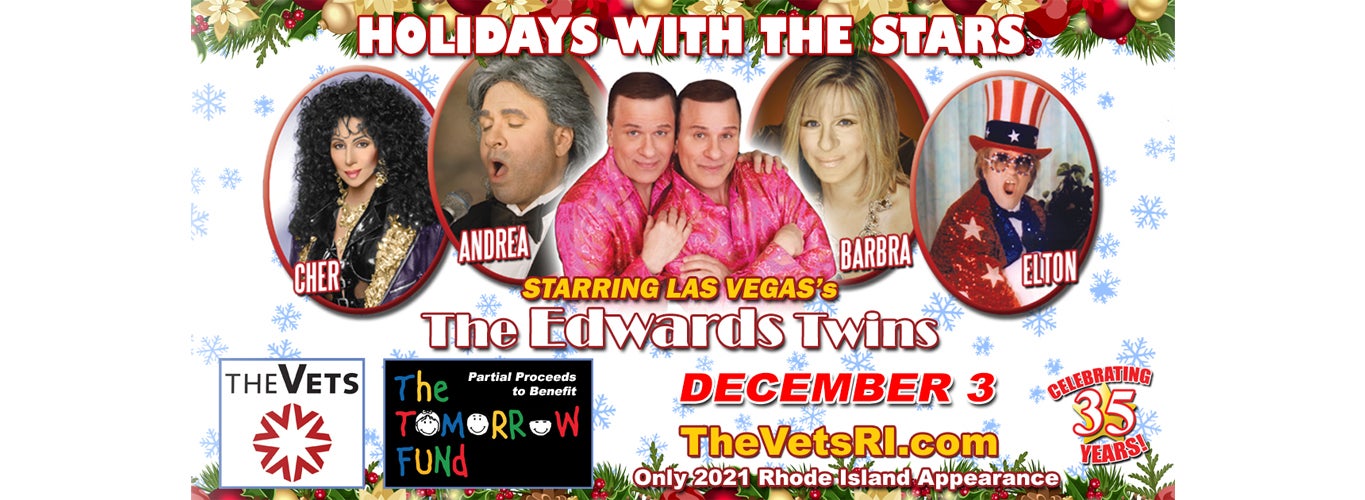AT THE VETS: The Edwards Twins: Holidays with the Stars