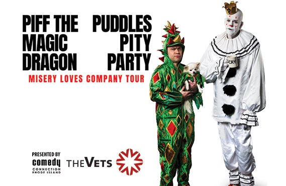 More Info for AT THE VETS: Piff The Magic Dragon & Puddles Pity Party: Misery Loves Company Tour